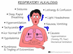 causes of respiratory alkalosis