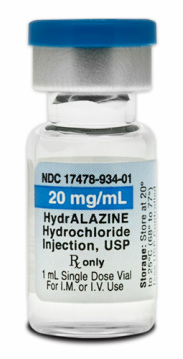 pharmacology definition - hydralazine 