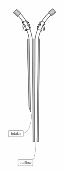 form of central venous catheter 