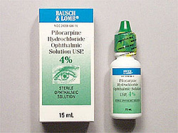 Pharmacology definition - Pilocarpine 